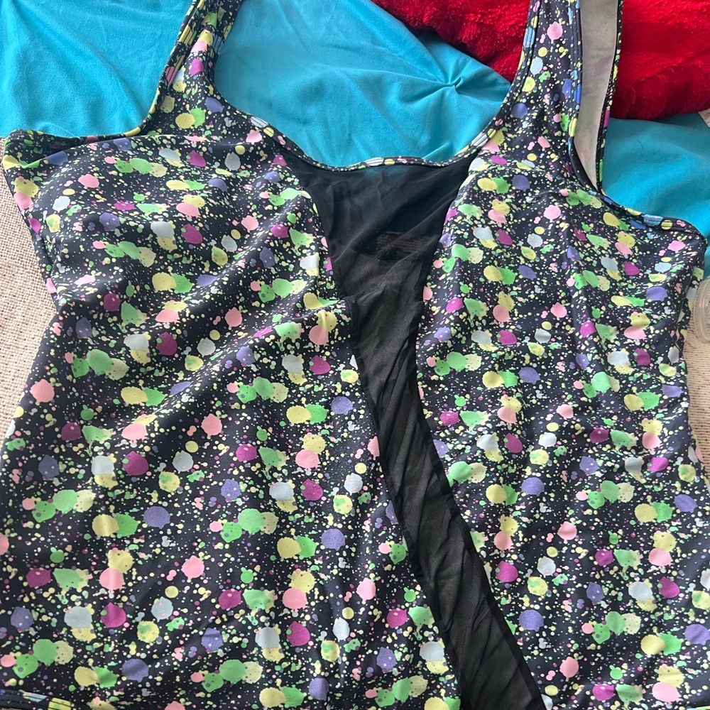 One piece bathing suit